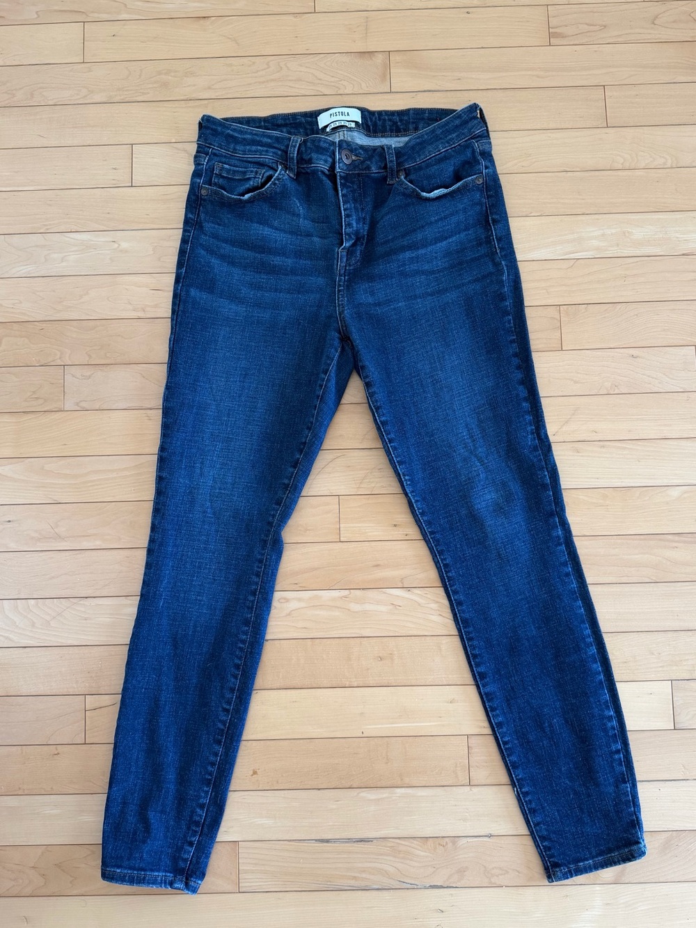 Pistola Skinny Jeans Women's Size 29 Dark Wash Stretch Denim